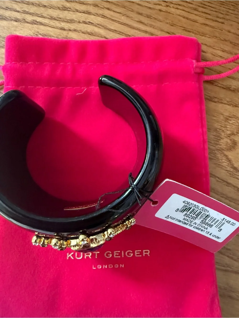 Kurt Geiger bold resin